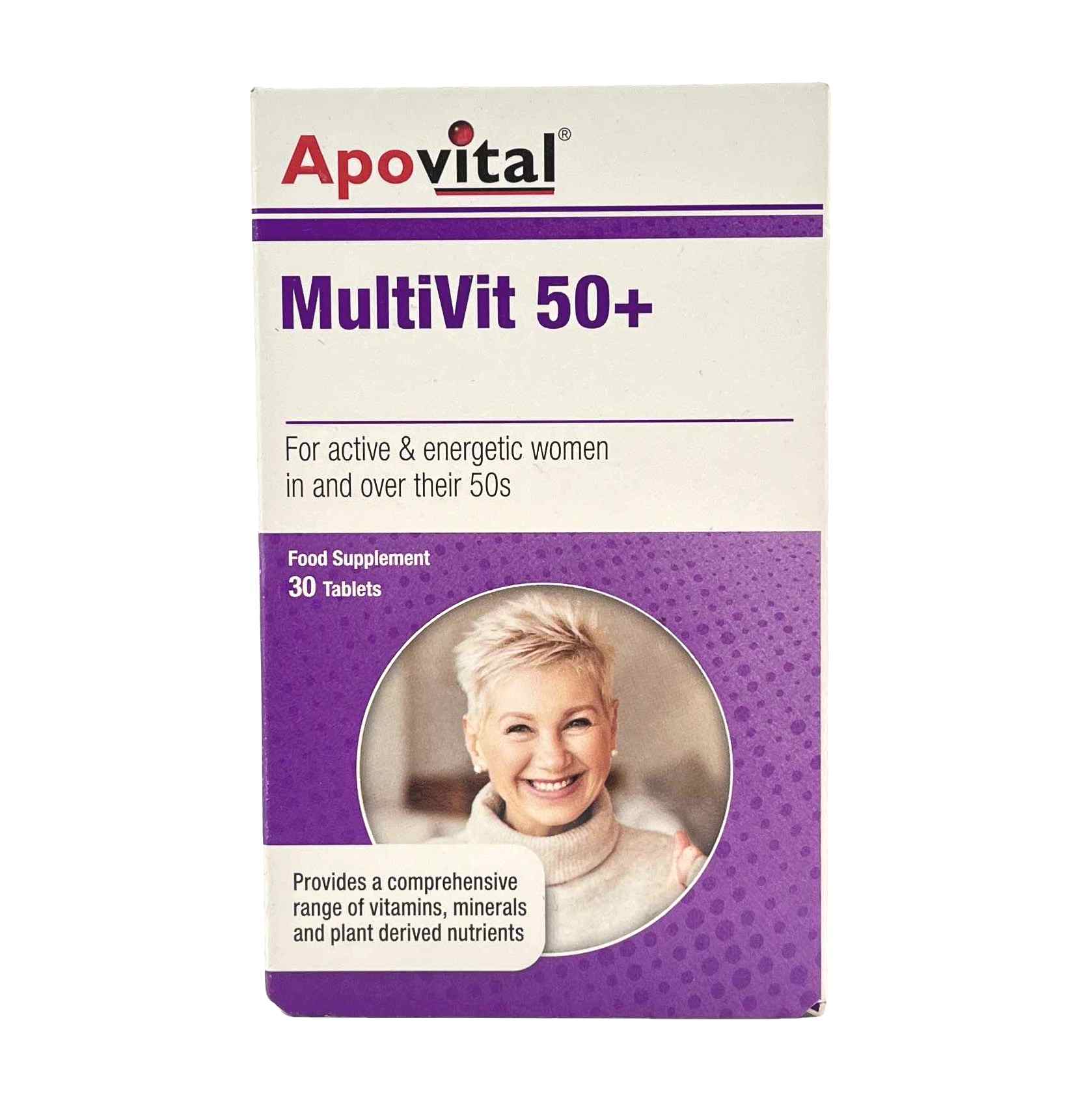 قرص مولتی ویت +50 آپوویتال ApoVital Multivit